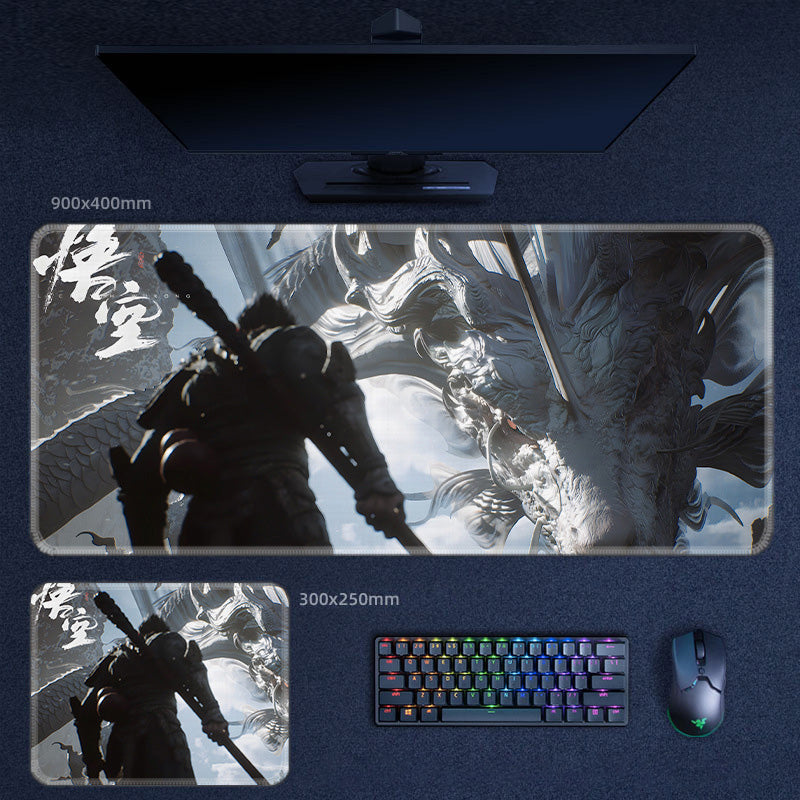 Black Myth Wukong Waterproof Mouse Pad Keyboard Pad Office Game 23 Patterns
