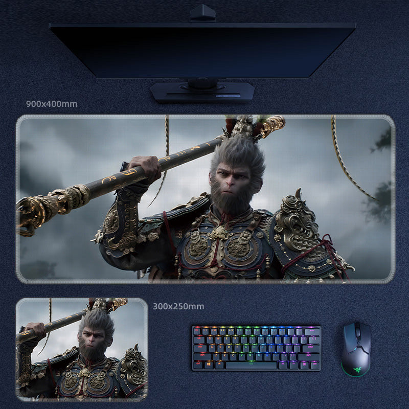 Black Myth Wukong Waterproof Mouse Pad Keyboard Pad Office Game 23 Patterns