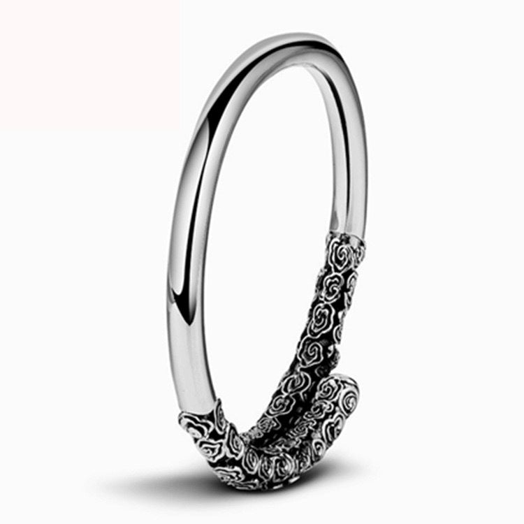 Black Mythical Wukong Golden Hoop and Opening Bracelet