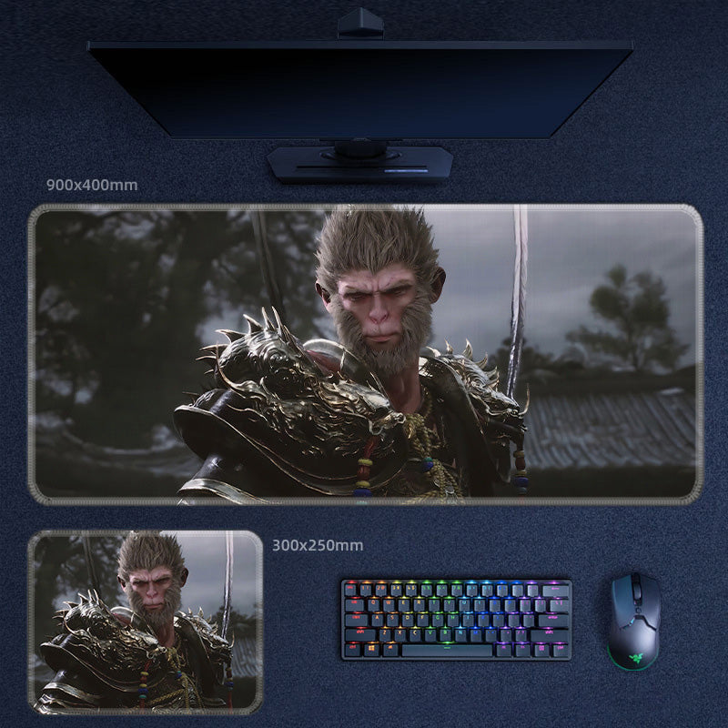 Black Myth Wukong Waterproof Mouse Pad Keyboard Pad Office Game 23 Patterns