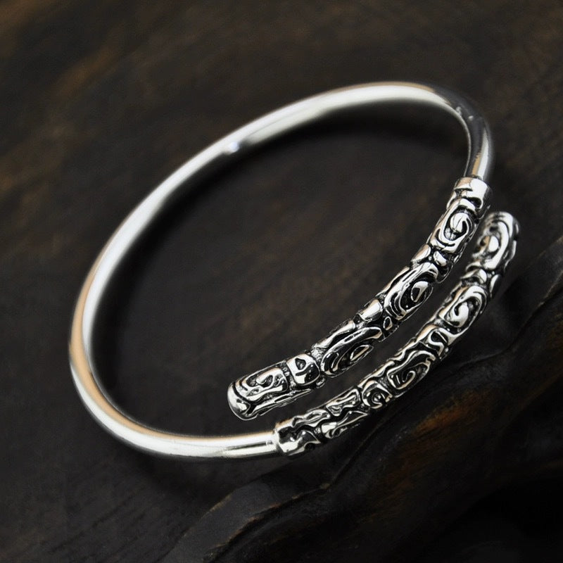 Black Mythical Wukong Golden Hoop and Opening Bracelet