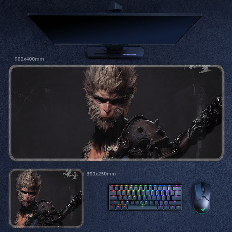 Black Myth Wukong Waterproof Mouse Pad Keyboard Pad Office Game 23 Patterns