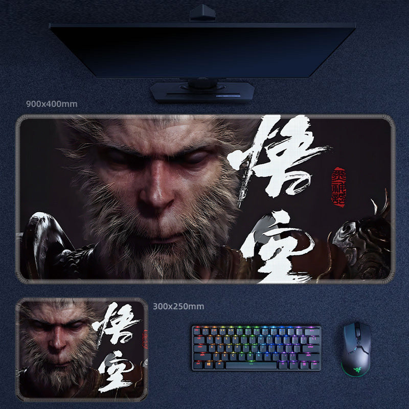 Black Myth Wukong Waterproof Mouse Pad Keyboard Pad Office Game 23 Patterns